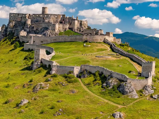 Spišský hrad - Slovensko z neba, CBS