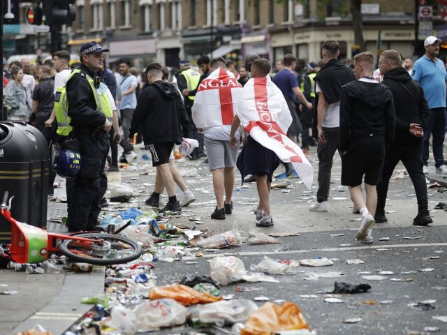 Britain England Italy Euro 2020 Soccer fans