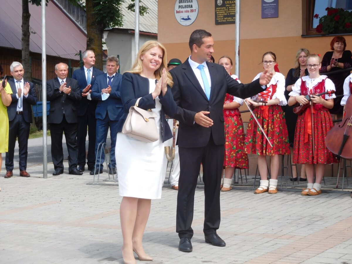 Prezidentka Zuzana Čaputová v Oravskej Polhore