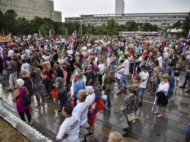 protest, bratislava