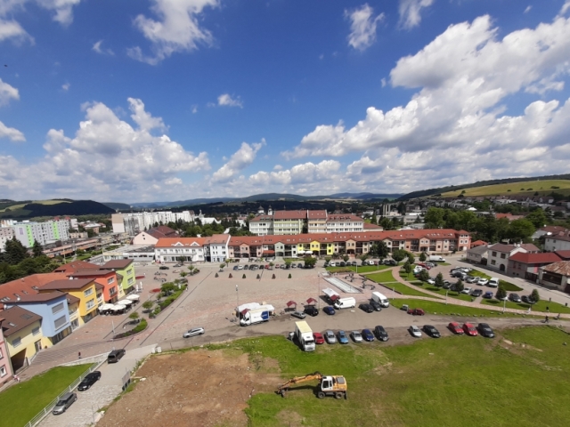 Stropkov, rekonštrukcia veže kostola