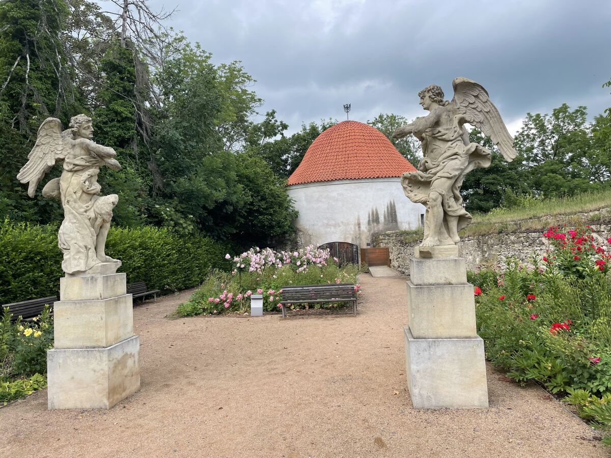 chrudim kláštorná záhrada