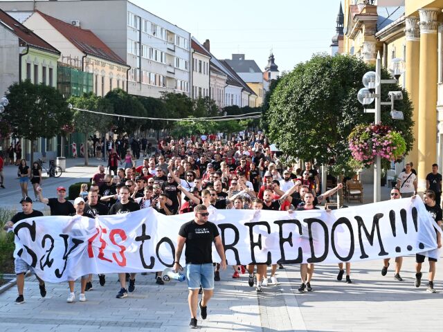 SR Trnava Fanúšikovia Pochod Šport Sloboda TTX