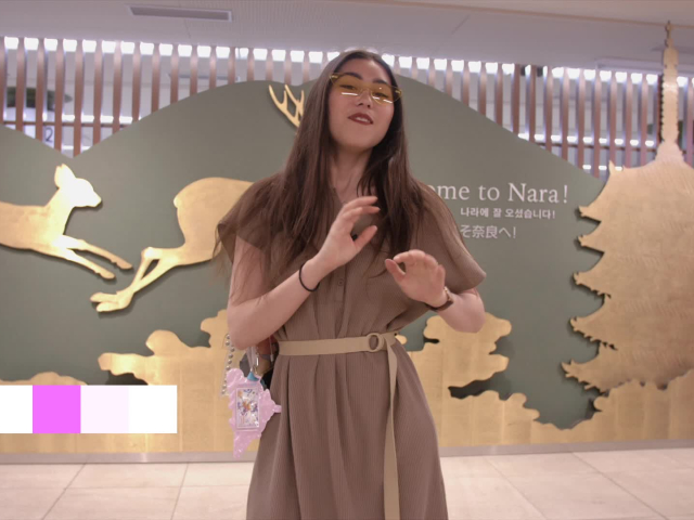mall tv. Naomi v japonsku, Nara, srnky