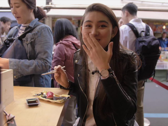 mall tv. Naomi v Japonsku sushi