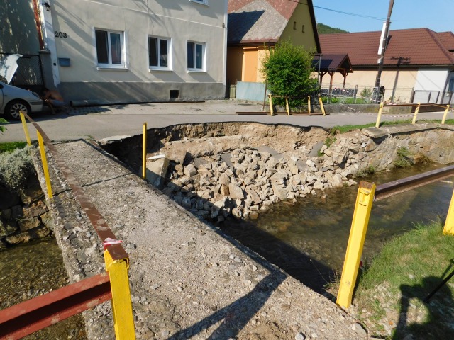 valaská belá, povodeň