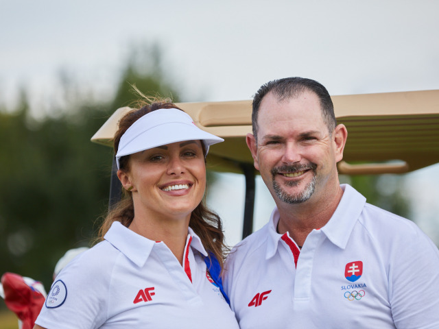 Rory Sabbatini a Martina Sabbatini