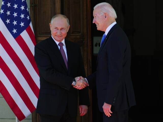 Vladimir Putin, Joe Biden, La Grange, Ženeva, summit