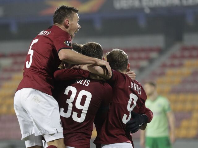 ČR Futbal EL 4. kolo H Skupina sparta
