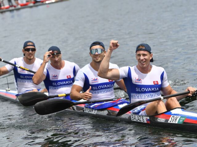 Japonsko OH2020 SR Kanoistika K4 finále 500 m bronz