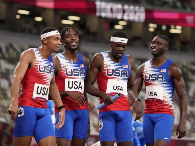 Japonsko OH2020 Atletika muži 4x400 m USA zlato
