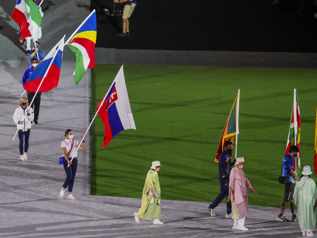 Japonsko OH2020 SR ceremoniál záver Barteková