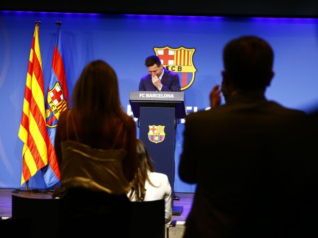 Spain Soccer Barcelona Messi