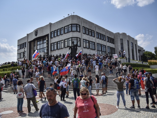 Bratislava / Protest /