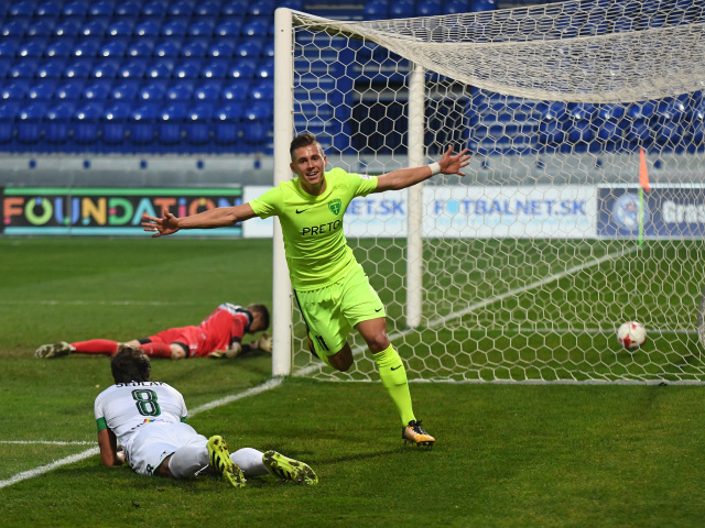 SR Poprad futbal FL 13. kolo Prešov Žilina Mráz