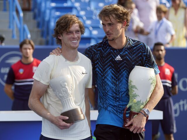 Alexander Zverev, Andrej Rubľov