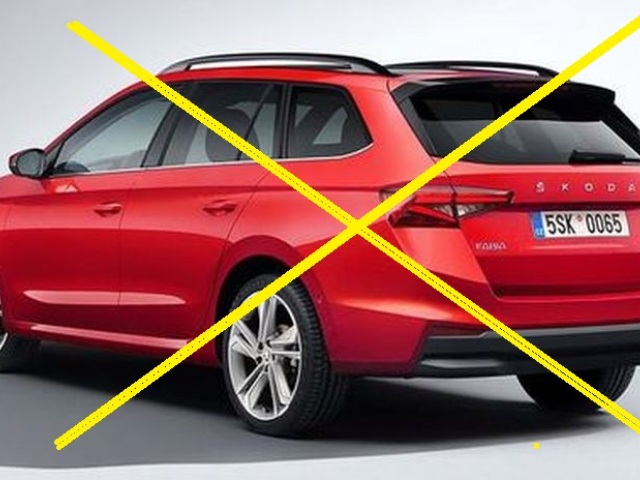 Škoda Fabia Combi - ilustrácia 2021