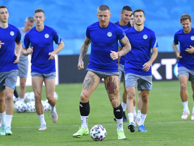 Španielsko Futbal ME2020 E SR Slovensko Kucka