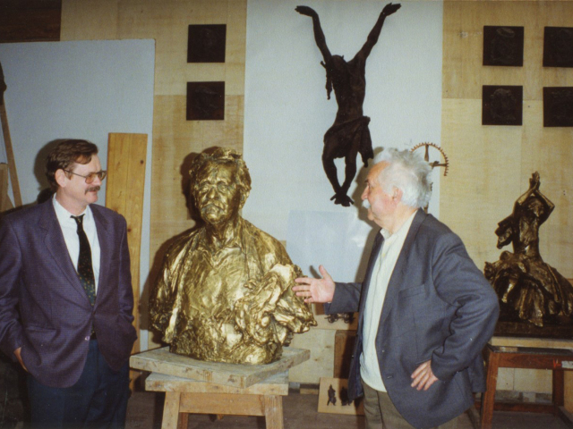 Ľudovít Petránsky a Vincent Hložník
