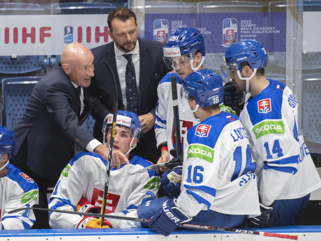 SR ZOH2022 Hokej kvalifikácia Rakúsko Slovensko BAX