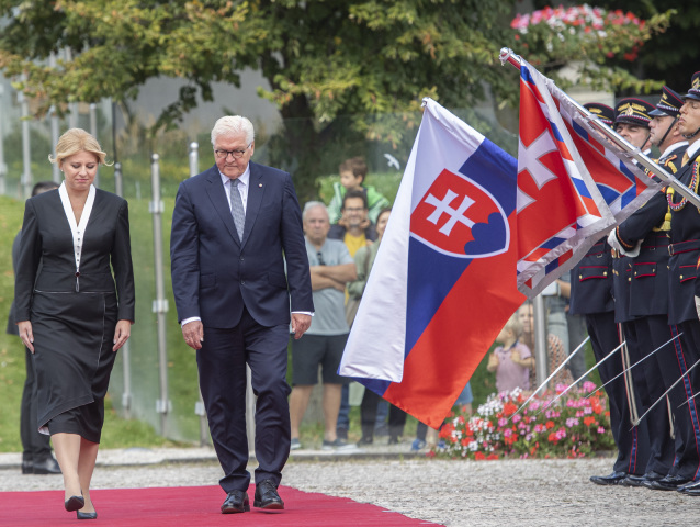 Frank-Walter Steinmeier / Zuzana Čaputová /