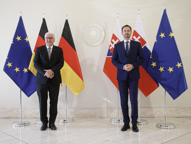 Frank-Walter Steinmeier / Eduard Heger /