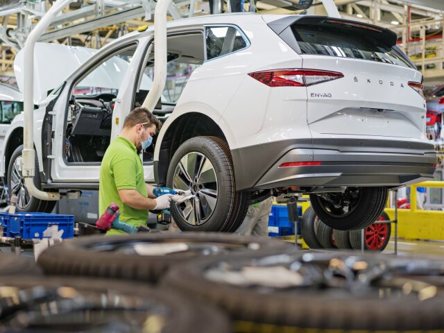 Škoda Enyaq iV - výroba 2021