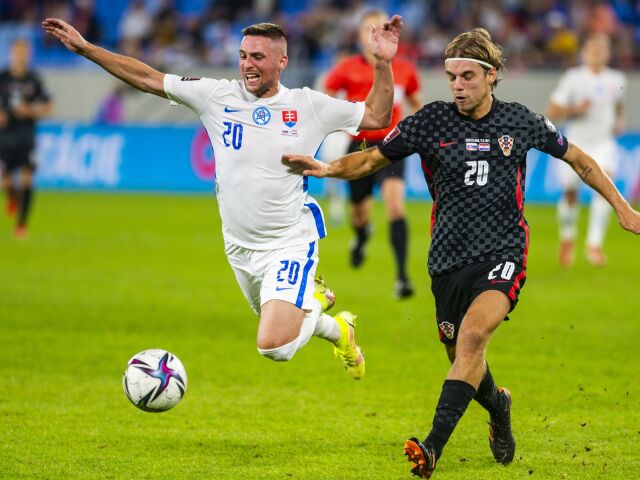 SR Futbal MS kval. H Chorvátsko BAX