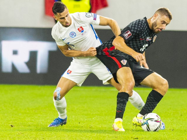 SR Futbal MS kval. H Chorvátsko BAX
