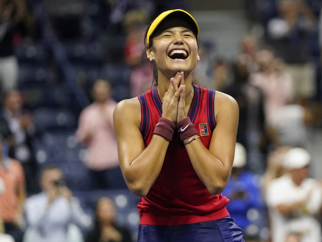 APTOPIX US Open Tennis Raducanu