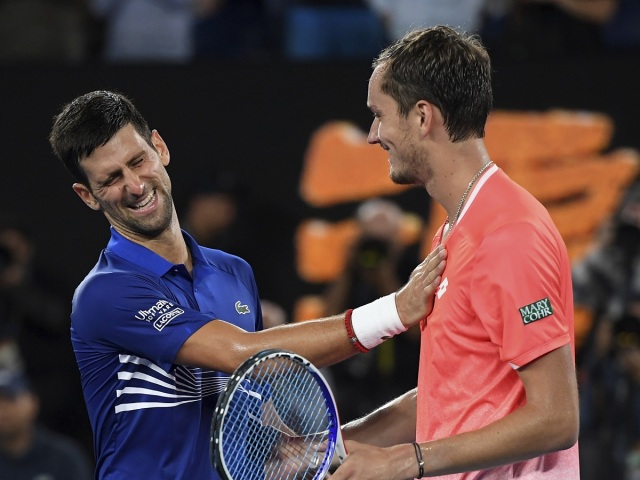 Austrália Tenis Open muži 1/8 Djokovič