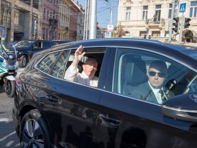Škoda - pápež na Slovensku