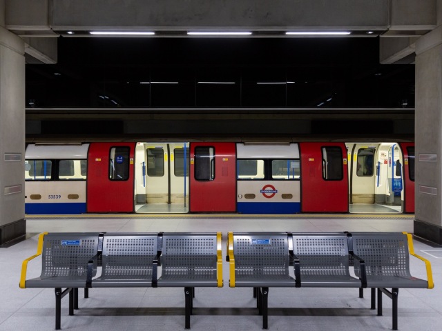 Nine Elms Underground Station on the Northern Line Extension