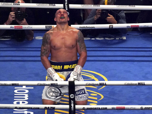Britain Boxing Joshua Usyk