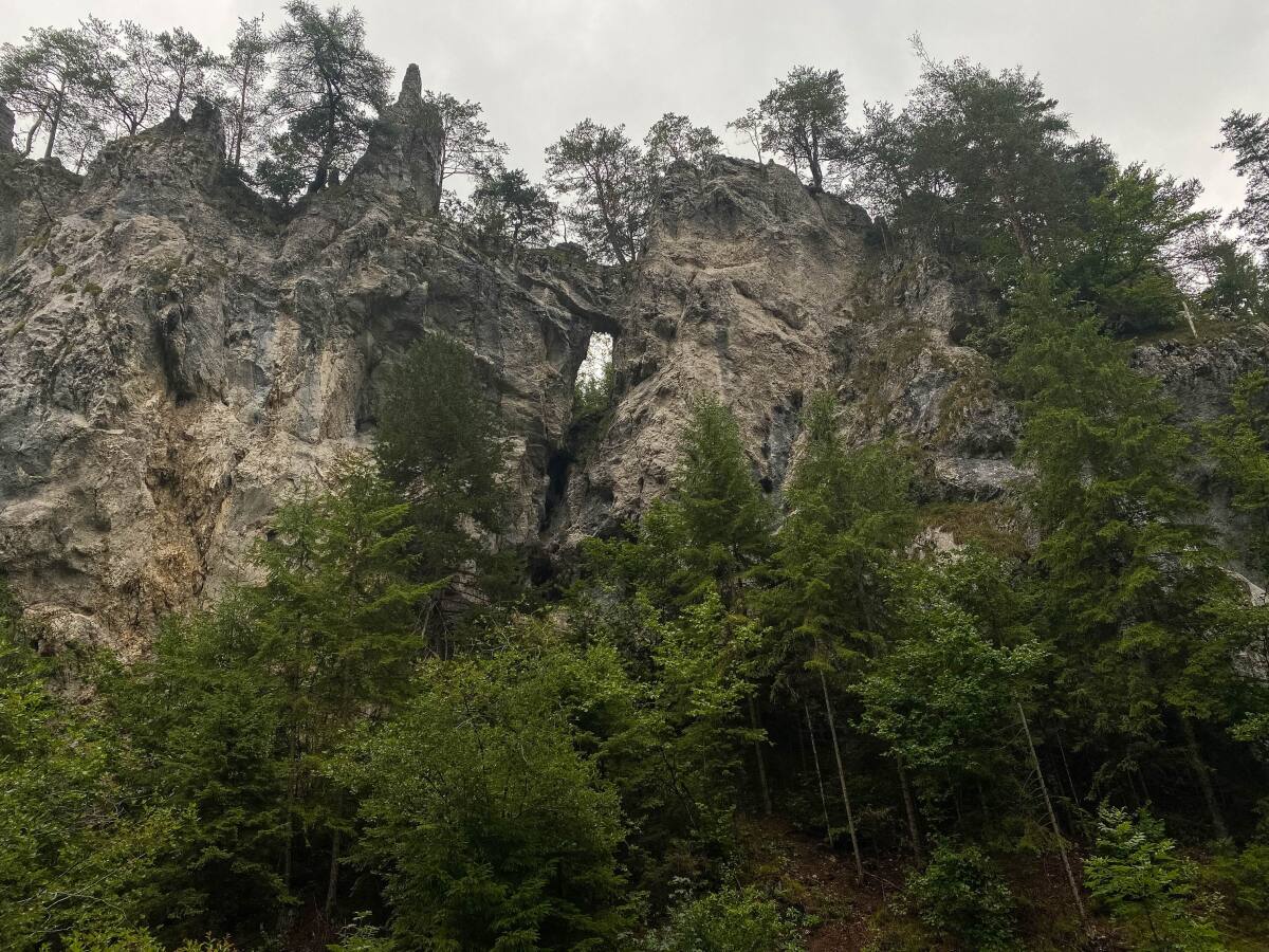 Veľká Fatra, skaly, skalné oko