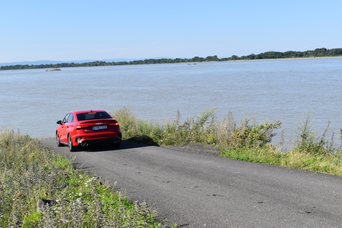 Audi S3 a Dunaj
