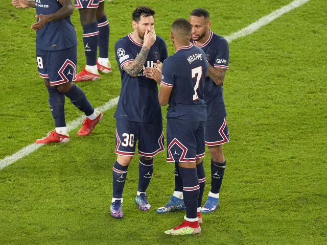 Lionel Messi, Kylian Mbappé, Neymar
