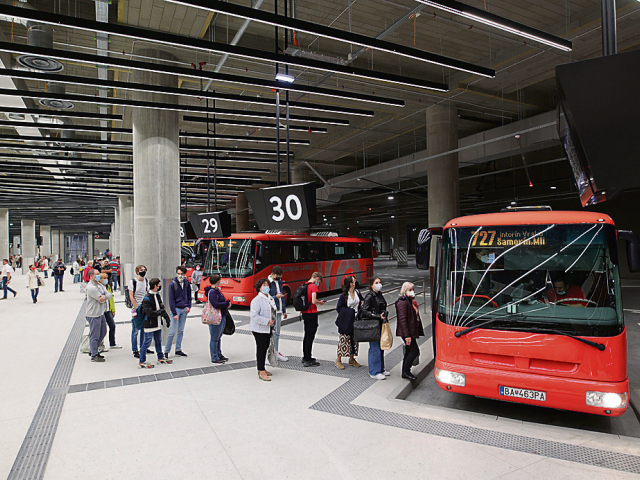 Autobusová stanica Nivy