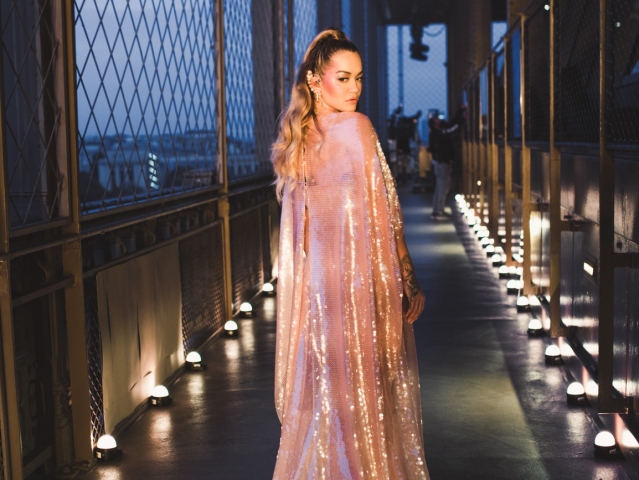 FENDI Bespoke Look for Rita Ora- Paris Live Performance 4  backgrid pictures