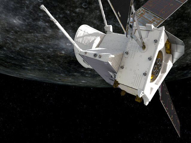 Bepi Colombo first Mercury flyby pillars
