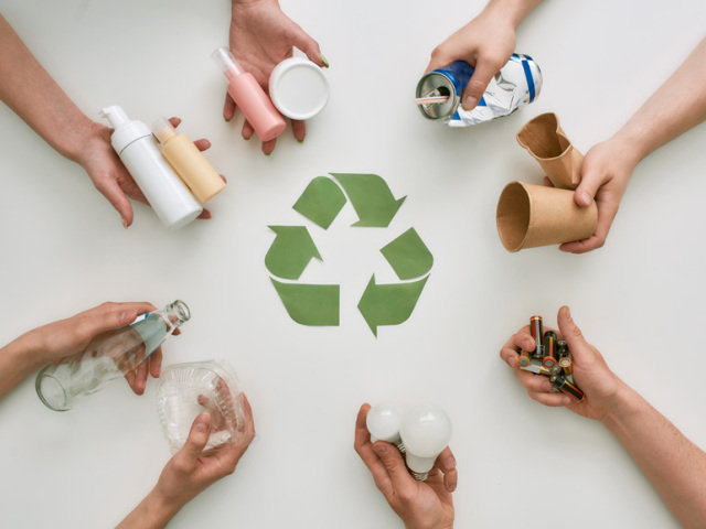 recyklácia, triedenie odpadu