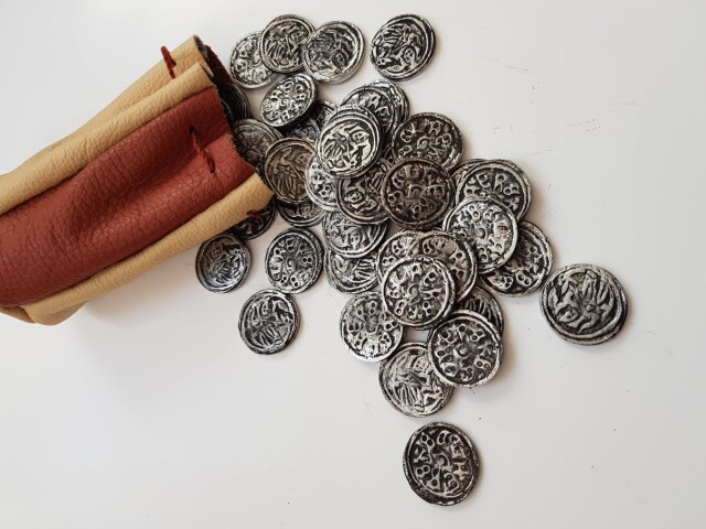 Pustý hrad, mince