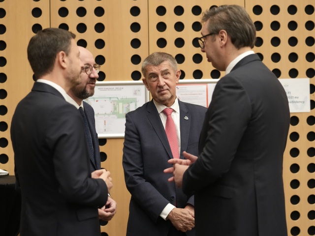 summit heger babiš vučič michel