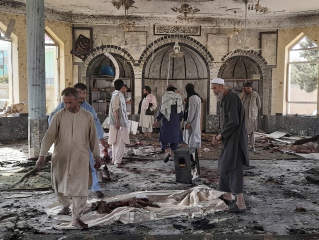 Afganistan mešita výbuch