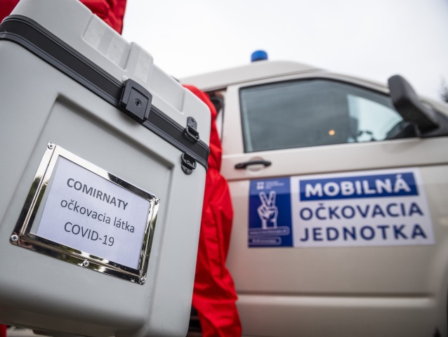 Mobilná očkovacia jednotka / MOJ / Očkovanie /