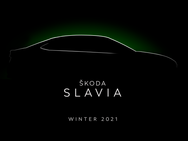Škoda Slavia - silueta 2021