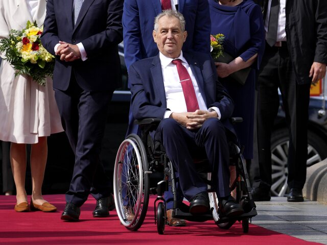 ČR Prezident Zeman Nemocnica Prepustenie
