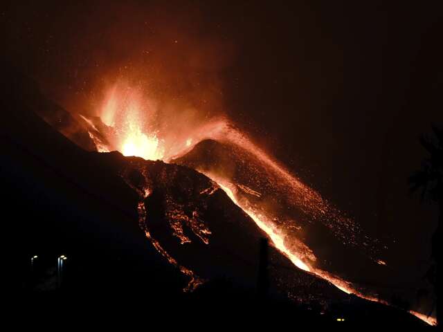 la palma, sopka