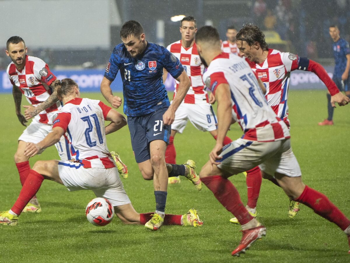 Chorvátsko SR futbal kvalifikácia MS 2022 Skupina H