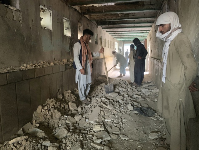 Afganistan výbuch mešita